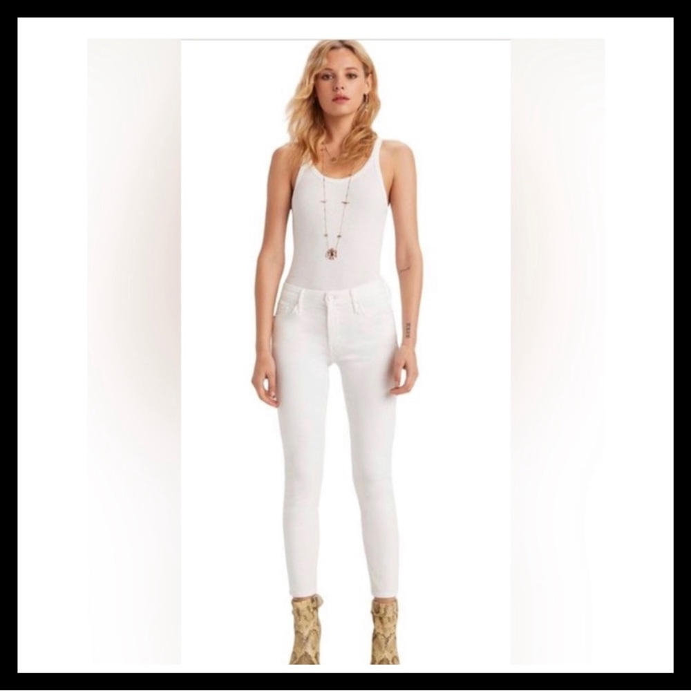 🔥HOST PICK 🥳MOTHER THE LOOKER CROP SKINNY FAIREST OF THEM ALL SIZE 28 NWT!